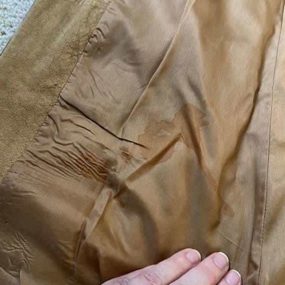Andrew Marc Tan Suede Jacket Size Large - Picture 10 of 12